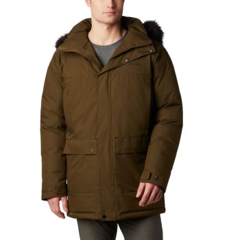 Columbia Muške Jakne - Winter Rebellion Down Parka Maslinasto Zelene | FJBA-97624
